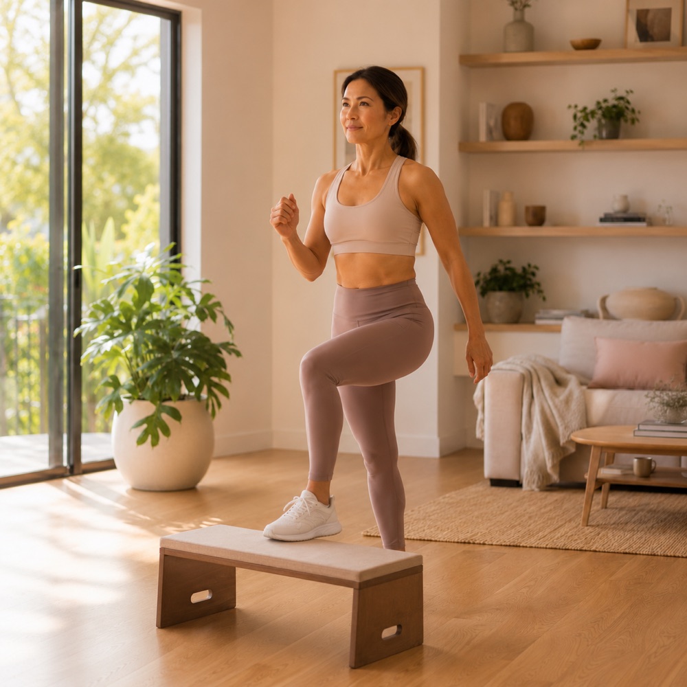 Low-impact cardio class